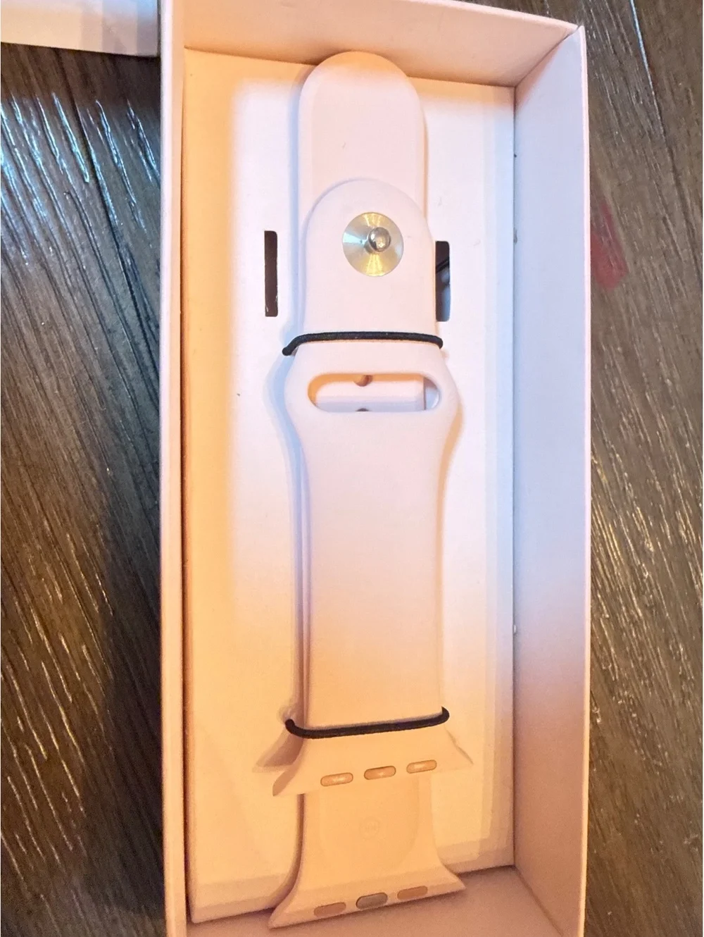 Kate Spade New York Compatible Apple Watch Band - Light Pink Silicone